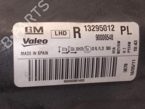 Right headlight OPEL CORSA D (S07) 1.2 (L08, L68) | BP31652207C29 - Image 2