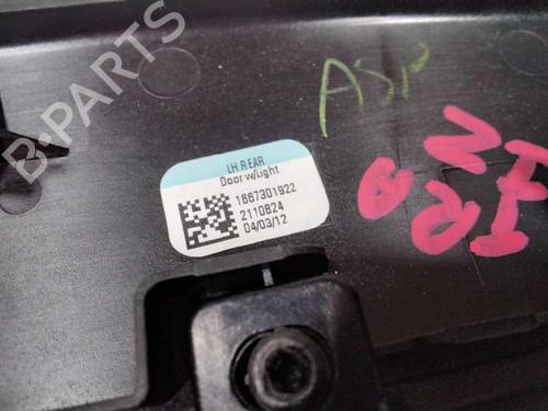 Rear left interior door handle MERCEDES-BENZ M-CLASS (W166) ML 350 BlueTEC 4-matic (166.024, 166.023) | BP9758768I15 