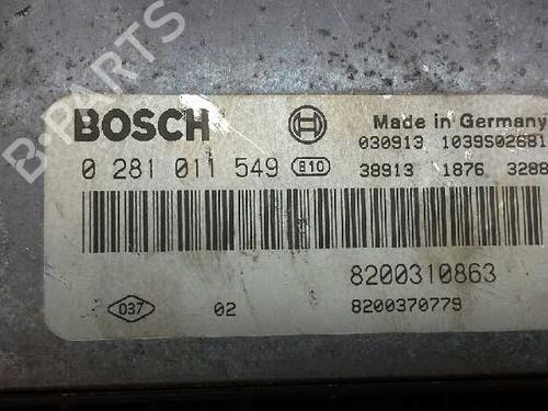 Engine control unit (ECU) RENAULT MEGANE II Saloon (LM0/1_) 1.9 dCi (LM0G, LM1G, LM2C) | BP152353M57 