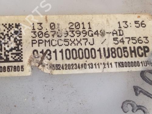 Rear left seatbelt VW TOUAREG (7LA, 7L6, 7L7) 3.0 V6 TDI | BP25228704I29 
