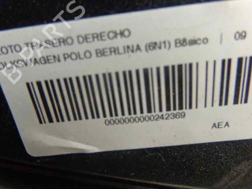 Right taillight VW POLO III (6N1)  | BP135412C35 