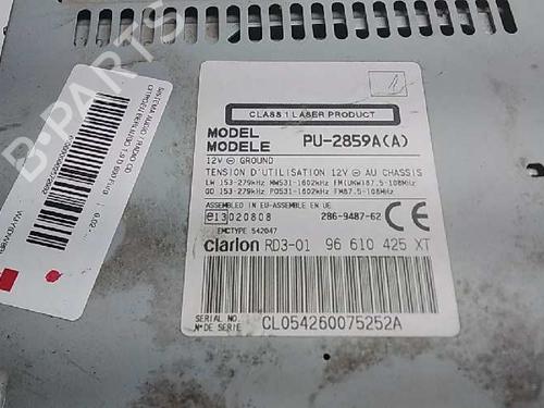 Bilradio CITROËN BERLINGO / BERLINGO FIRST Box Body/MPV (M_)  | BP10517026E6 