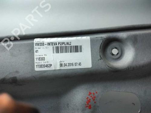 Rear right window mechanism VW TOURAN (1T1, 1T2)  | BP10207254C25 