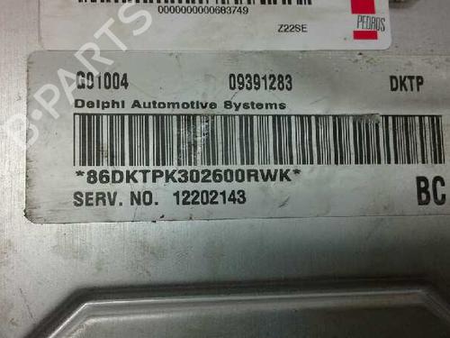 Engine control unit (ECU) OPEL VECTRA B (J96) 2.2 i 16V (F19) | BP2289160M57 