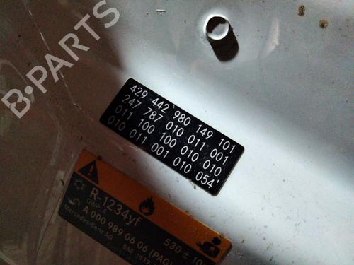 Hood MERCEDES-BENZ GLA (H247) GLA 200 (247.787) | BP29913818C1