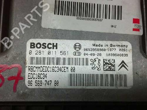 Engine control unit (ECU) CITROËN C5 II (RC_)  | BP152358M57 