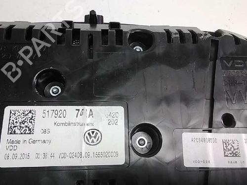 Instrument cluster VW GOLF SPORTSVAN VII (AM1, AN1)  | BP12434142C47 