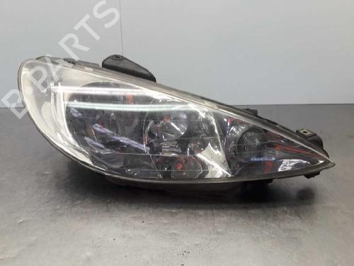 Højre forlygte PEUGEOT 206 Hatchback (2A/C) [1998-2012]  5109098