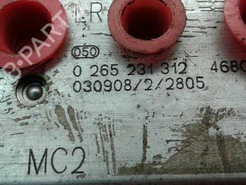 ABS pump FIAT PANDA (169_) 1.2 (169.AXB11, 169.AXB1A) | BP6834495M43 