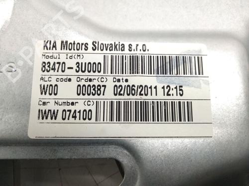 Rear left window mechanism KIA SPORTAGE III (SL) 1.7 CRDi | BP17059096C24 
