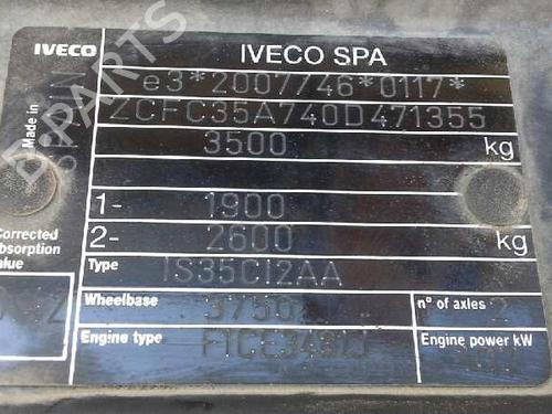 Rudehejsemekanisme Højre foran IVECO DAILY V Van 35C15 V, 40C15 V, 45C15 V, 50C15 V, 60C15 V,65C15 V | BP3139173C23 