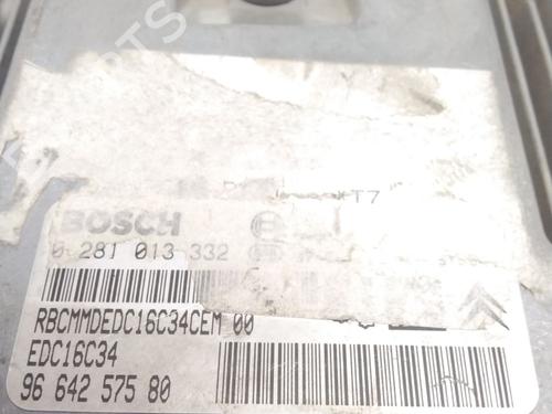 Engine control unit (ECU) PEUGEOT 308 I (4A_, 4C_) | BP245562M57