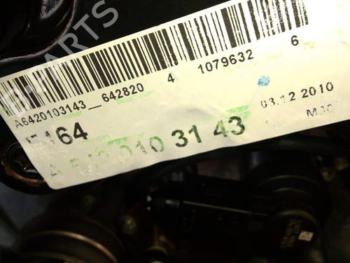 Engine MERCEDES-BENZ M-CLASS (W164) ML 350 CDI 4-matic (164.125, 164.124) | BP39201602M1 - Image 9