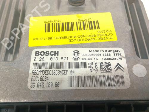 Engine control unit (ECU) CITROËN BERLINGO MULTISPACE (B9) 1.6 HDi 110 | BP31130422M57