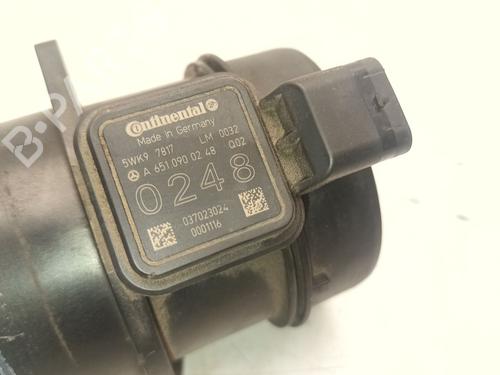 Mass air flow sensor MERCEDES-BENZ C-CLASS (W204) C 220 CDI (204.002) | BP34645951M95 - Image 2