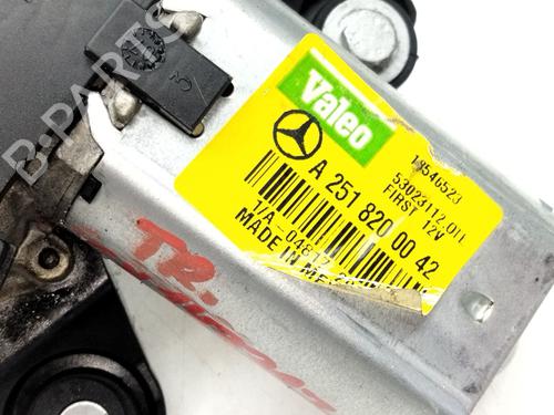 Rear wiper motor MERCEDES-BENZ R-CLASS (W251, V251) R 320 CDI 4-matic (251.022, 251.122) | BP20687523M102 