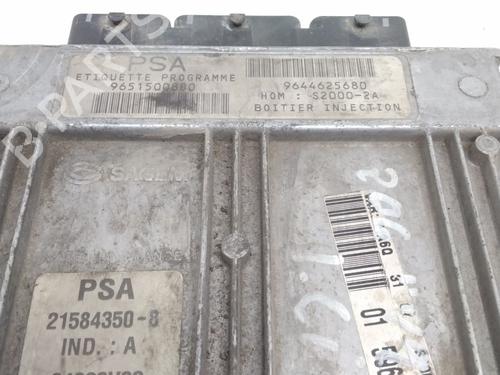 Engine control unit (ECU) PEUGEOT 206 Hatchback (2A/C)  | BP185654M57 