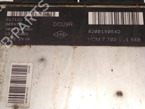Engine control unit (ECU) RENAULT KANGOO (KC0/1_) D 65 1.9 (KC0E, KC02, KC0J, KC0N) | BP27465061M57 - Image 3