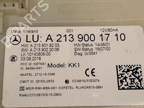 Módulo eletrónico MERCEDES-BENZ E-CLASS (W213) E 220 d (213.004) | BP26020462M83 - Image 2