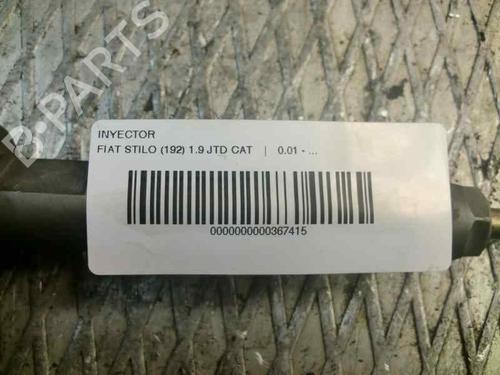 Injector FIAT STILO (192_) 1.9 D Multijet | BP1656481M100 