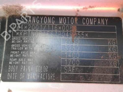 Right front steering knuckle SSANGYONG RODIUS I | BP5269826M26 - Image 9