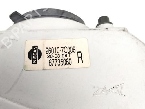 Right headlight NISSAN SERENA (C23) 2.0 D (KVJC23) | BP29568116C29 