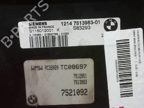 Engine control unit (ECU) MINI MINI (R50, R53) | BP151834M57 - Image 3