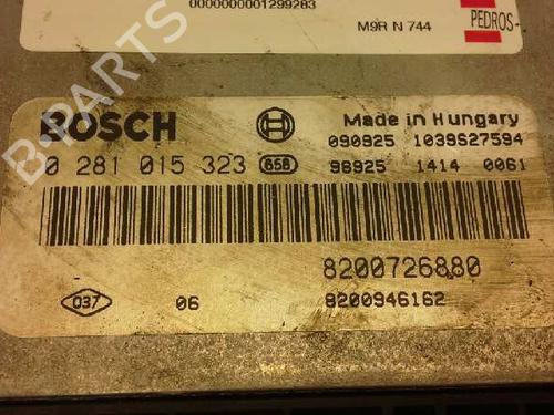 Engine control unit (ECU) RENAULT LAGUNA III (BT0/1) 2.0 dCi (BT01, BT08, BT09, BT0E, BT0K, BT12, BT1C, BT1D,... | BP207610M57 