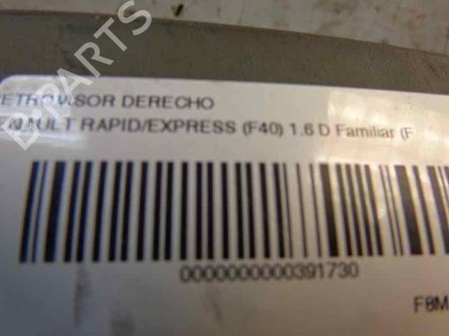 Right mirror RENAULT RAPID Box Body/MPV (F40_, G40_) 1.6 D (F404) | BP1864783C27 