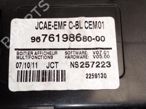 Display monitor CITROËN DS4 (NX_) 1.6 HDi 110 | BP28297277C48 