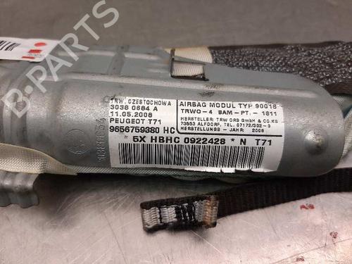 Right curtain airbag PEUGEOT 308 I (4A_, 4C_) 1.6 HDi | BP6041988C12 