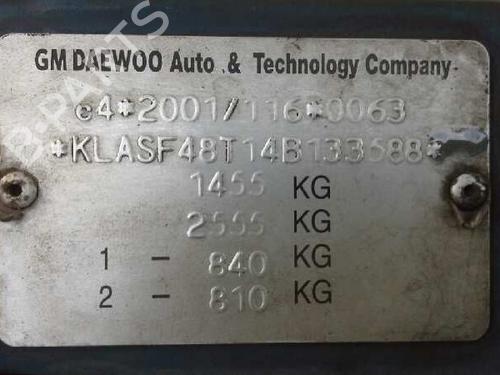 Engine control unit (ECU) DAEWOO KALOS (KLAS) 1.2 | BP873635M57 