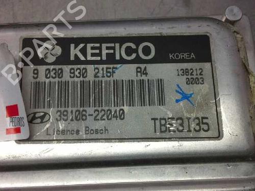 Engine control unit (ECU) HYUNDAI GETZ (TB)  | BP151054M57 