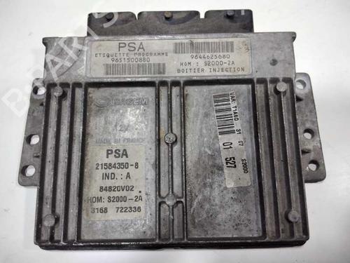 Engine control unit (ECU) PEUGEOT 206 Hatchback (2A/C)  | BP8888051M57 