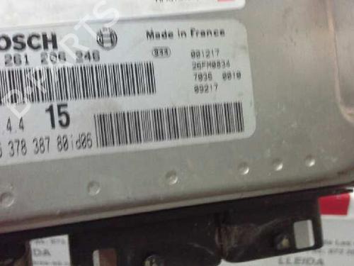 Engine control unit (ECU) CITROËN SAXO (S0, S1) 1.1 X, SX | BP151726M57 