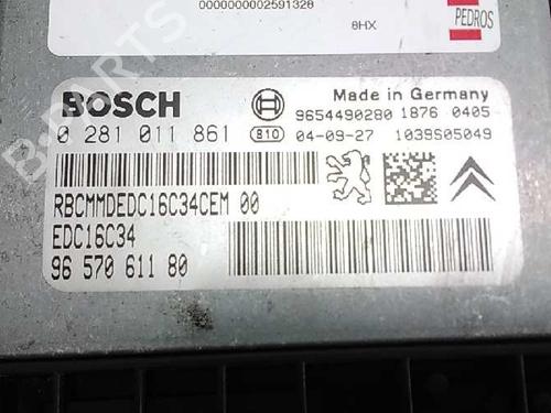 Engine control unit (ECU) CITROËN C3 I (FC_, FN_) 1.4 HDi | BP12096957M57