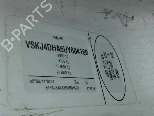 Servo brake NISSAN PRIMASTAR Van (X83)  | BP4378566M42 