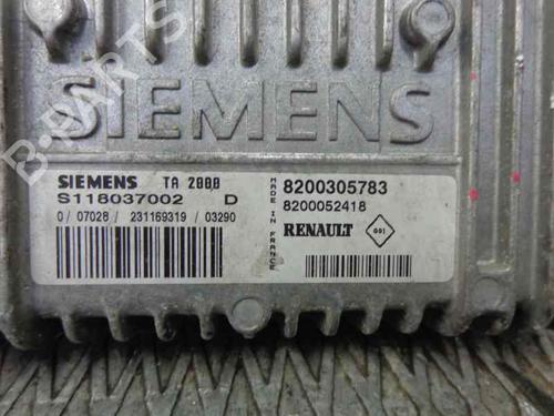 Used Engine control unit (ECU) RENAULT CLIO II (BB_, CB_) [1998-2016]  151736
