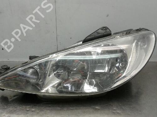 Used Left headlight PEUGEOT 206 Hatchback (2A/C) [1998-2012]  10195971