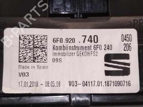 Instrument cluster SEAT ARONA (KJ7, KJP) 1.0 TSI | BP26718363C47 