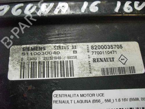 Engine control unit (ECU) RENAULT LAGUNA I (B56_, 556_)  | BP151555M57 