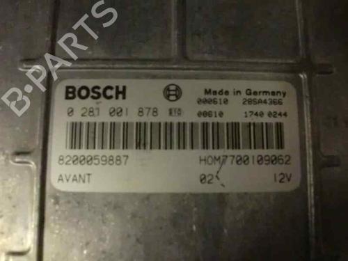 Computer motormanagement RENAULT CLIO II (BB_, CB_)  | BP156618M57 