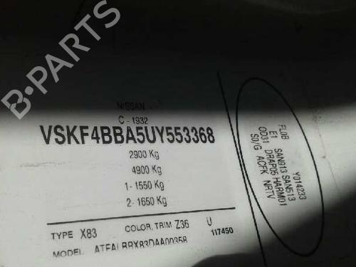 Front right exterior door handle NISSAN PRIMASTAR Van (X83)  | BP7308348C129 