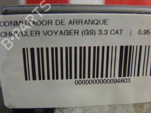 Ignition barrel CHRYSLER VOYAGER / GRAND VOYAGER III (GS_, NS_) 3.3 i | BP1864516M48 
