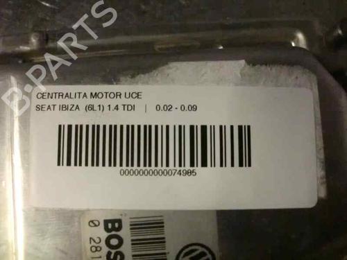 Engine control unit (ECU) SEAT IBIZA III (6L1) 1.4 TDI | BP156103M57 