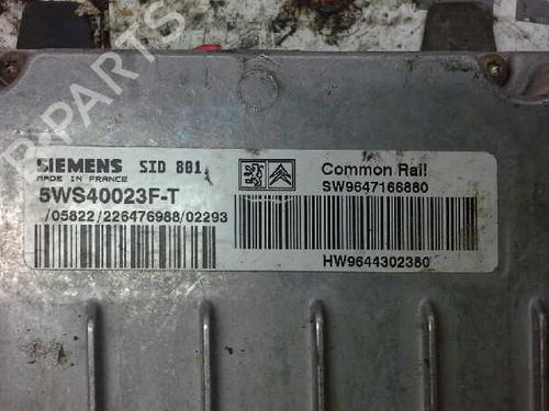 Engine control unit (ECU) CITROËN XSARA (N1)  | BP151708M57 