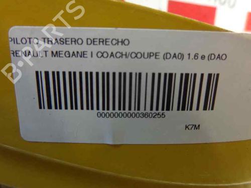 Right taillight RENAULT MEGANE I Coach (DA0/1_) 1.6 e (DA0F) | BP135905C35 