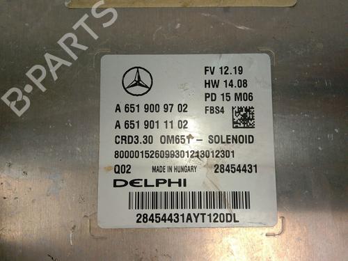 Engine control unit (ECU) MERCEDES-BENZ A-CLASS (W176) A 200 CDI / d (176.008) | BP34734590M57 - Image 3