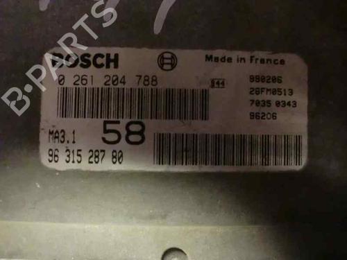 Engine control unit (ECU) CITROËN SAXO (S0, S1)  | BP156099M57 