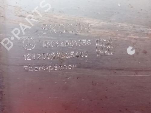Exhaust system MERCEDES-BENZ M-CLASS (W166) ML 250 CDI / BlueTEC 4-matic (166.004, 166.003) | BP22720006M121 